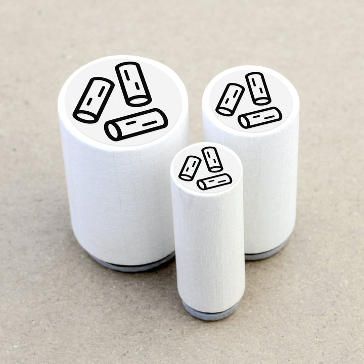 Mini Rubber Stamp Chalk