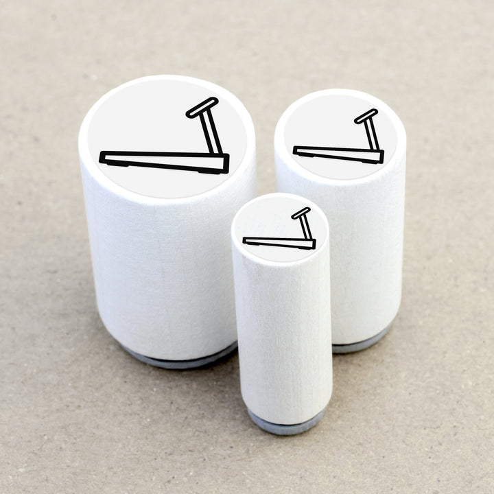 Mini Rubber Stamp Treadmill