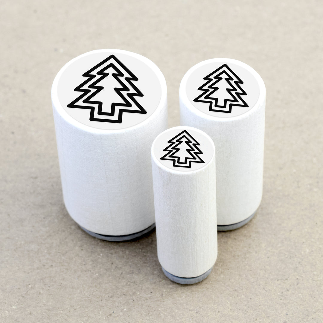 Ministempel Lebkuchentannenbaum