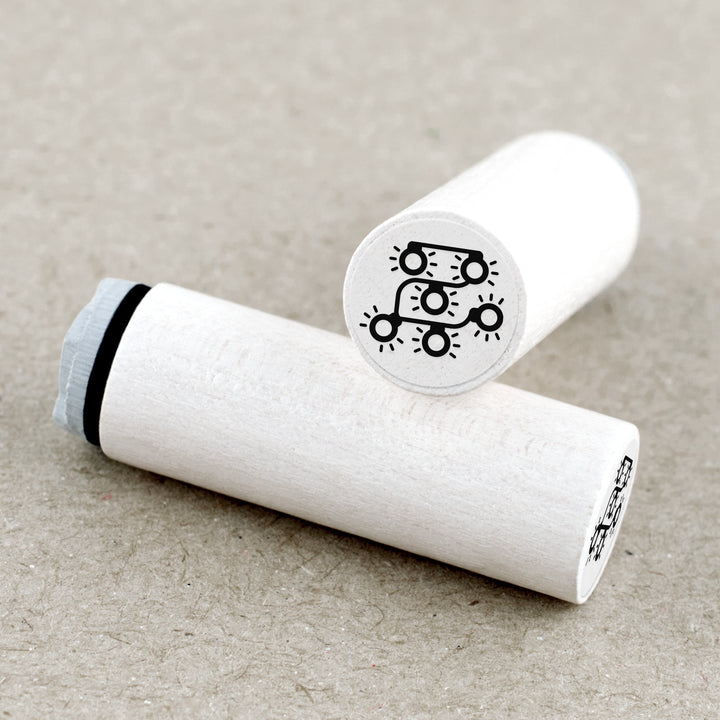Mini Rubber Stamp Fairy Lights