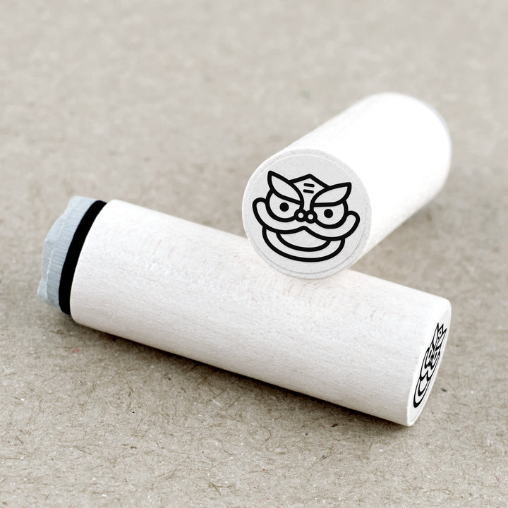 Ministempel Löwe Chinese New Year