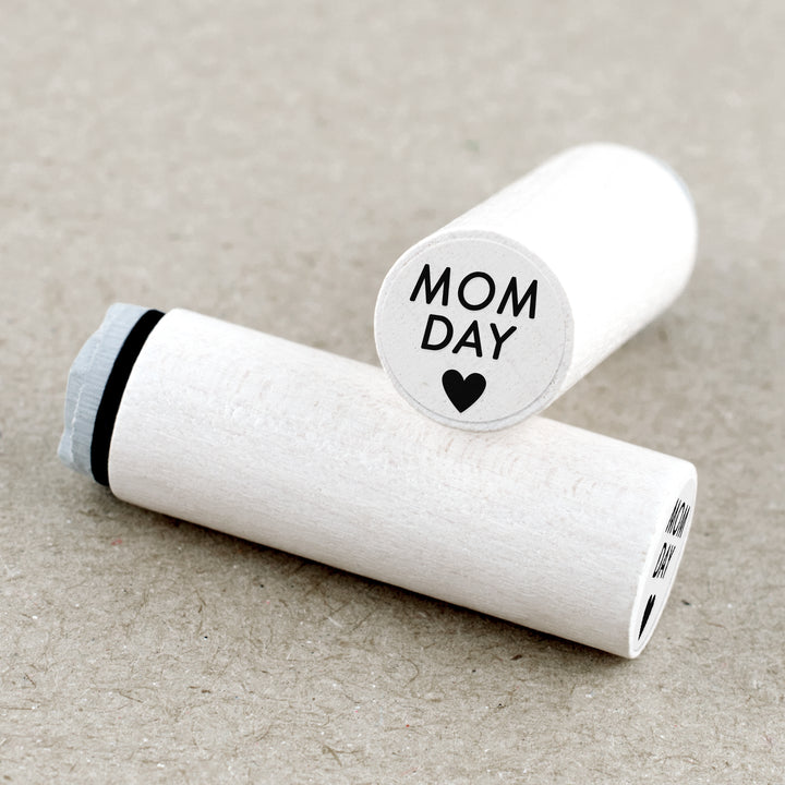 Mini Rubber Stamp Mom Day