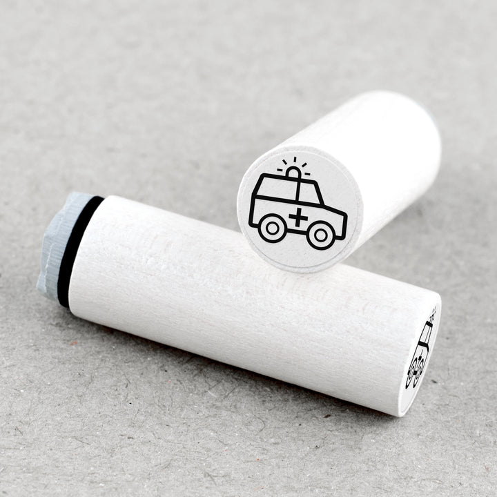 Ministempel Notarzteinsatzwagen