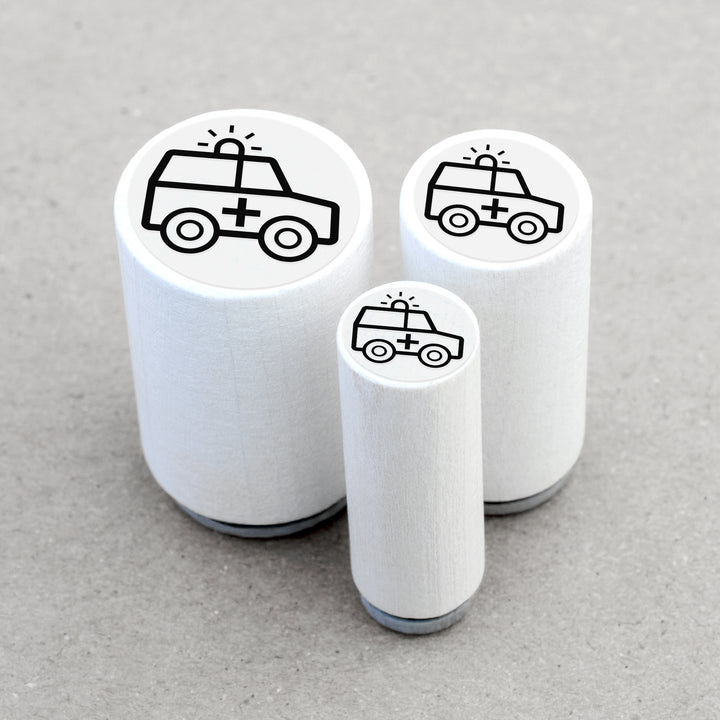 Ministempel Notarzteinsatzwagen