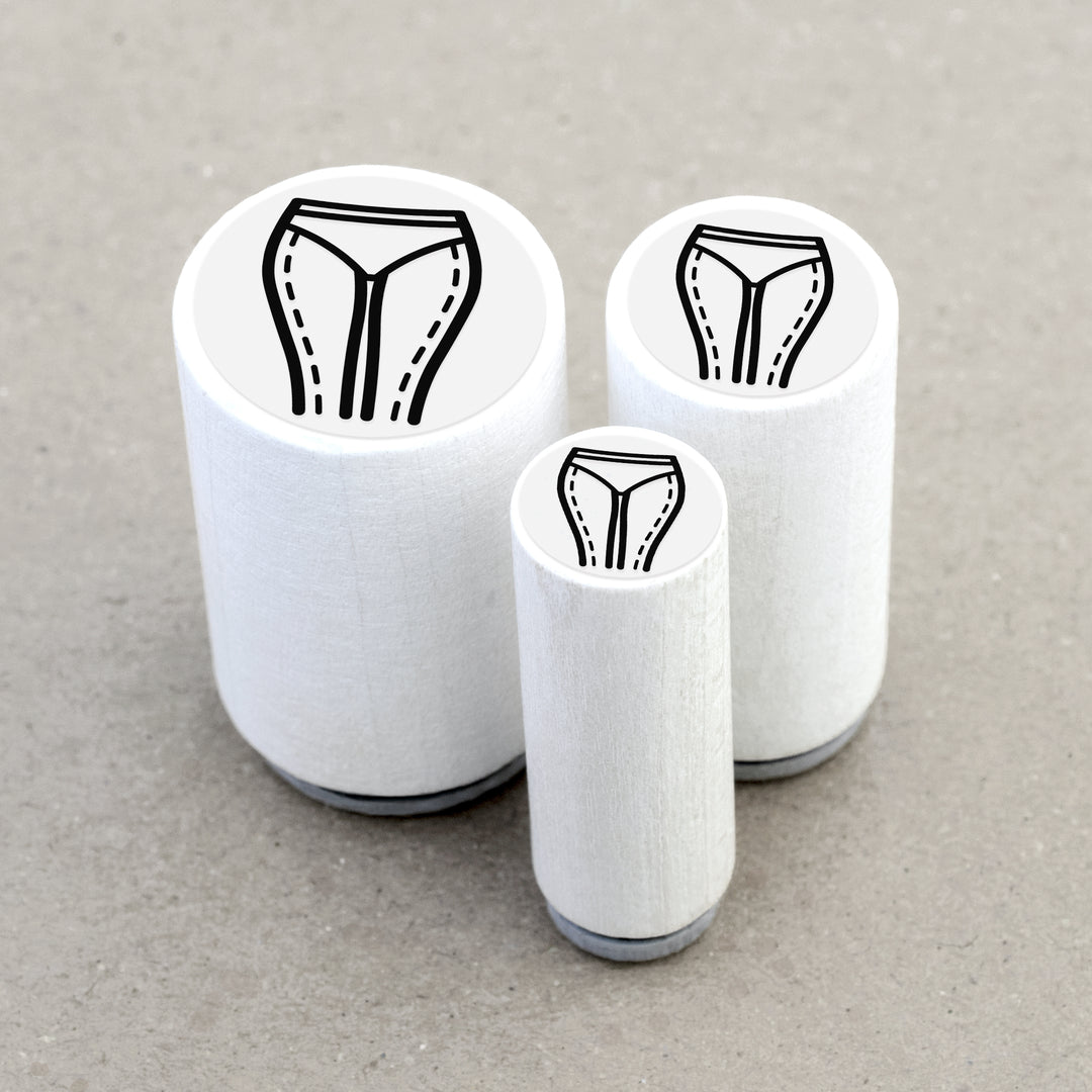 Mini Rubber Stamp Outer Thigh Workout