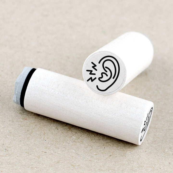 Ministempel Ohrenschmerzen