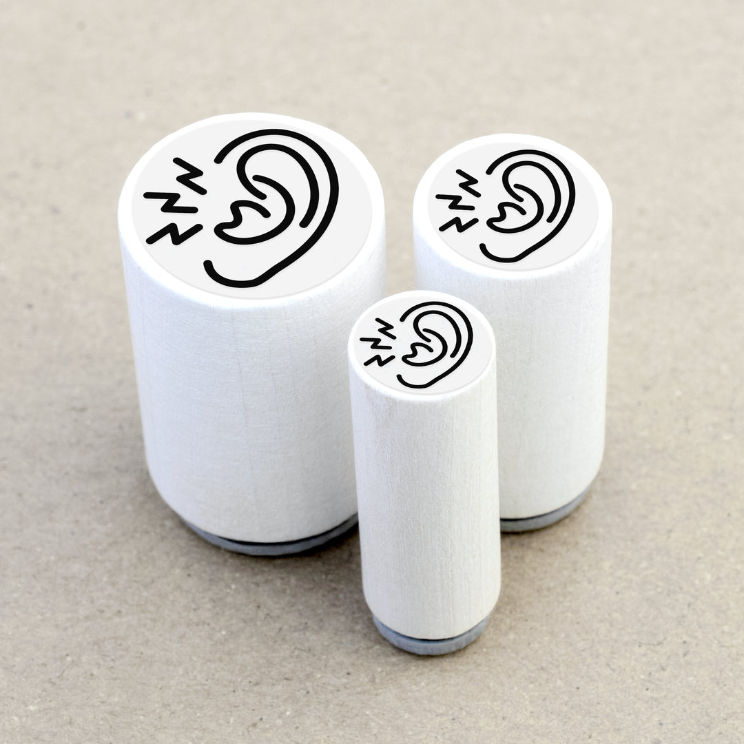 Ministempel Ohrenschmerzen