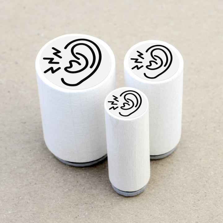 Ministempel Ohrenschmerzen
