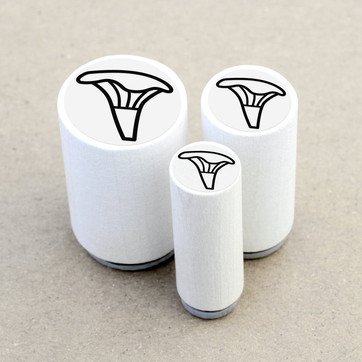 Mini Rubber Stamp Chanterelle