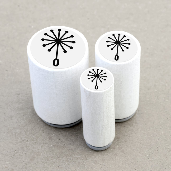 Ministempel Pusteblumen-Schirmchen