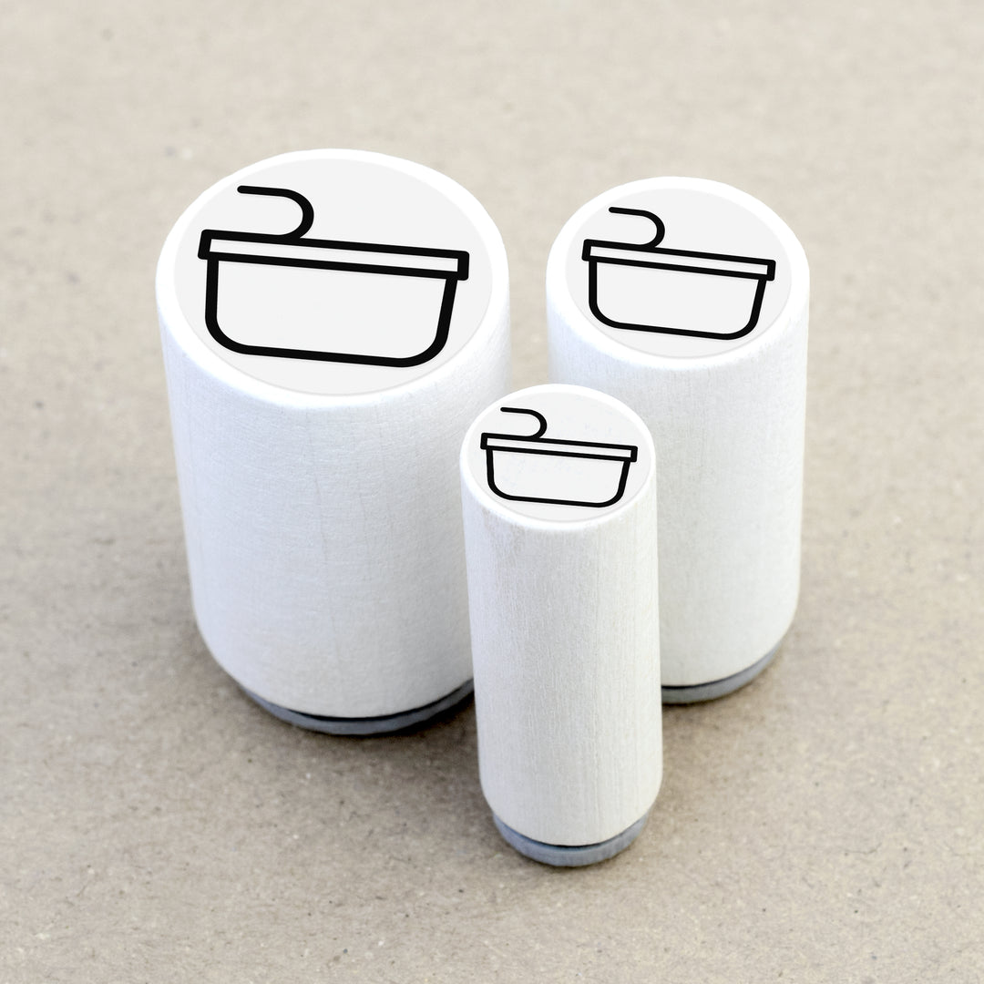 Mini Rubber Stamp Quark