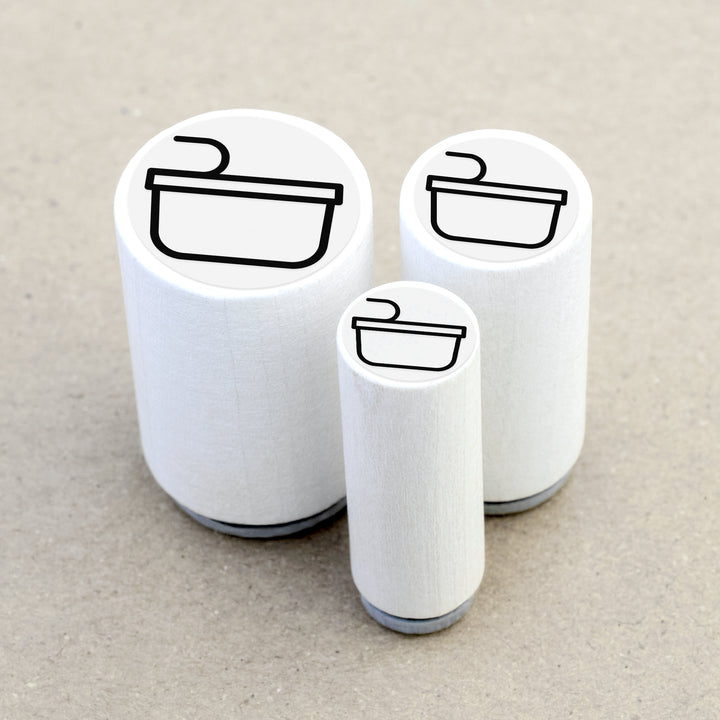 Mini Rubber Stamp Quark