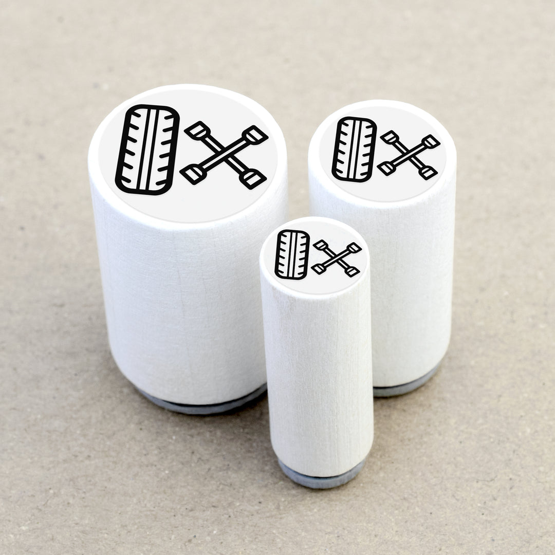 Ministempel Reifenwechsel