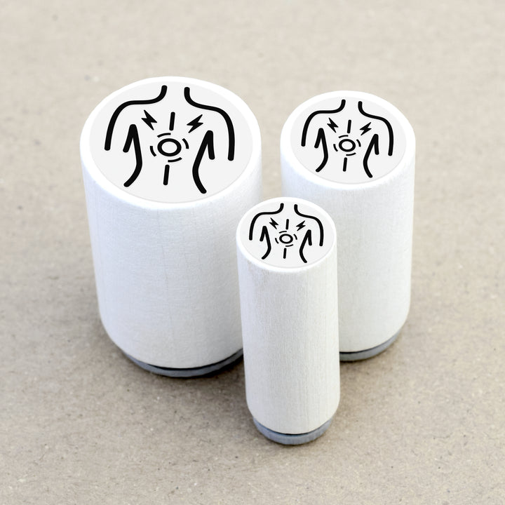 Ministempel Rückenschmerzen