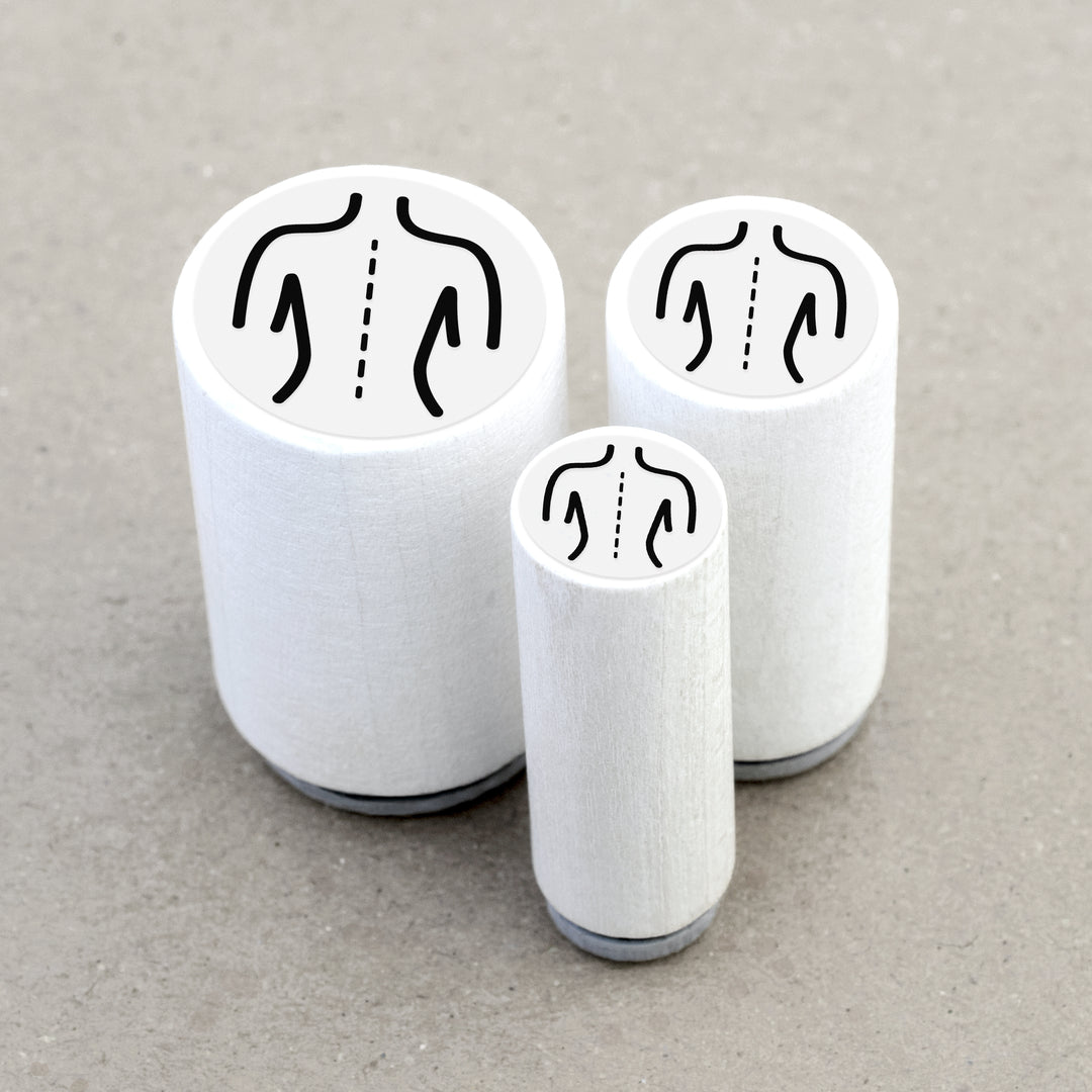 Mini Rubber Stamp Back Workout