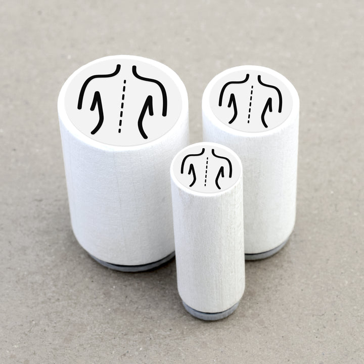 Mini Rubber Stamp Back Workout