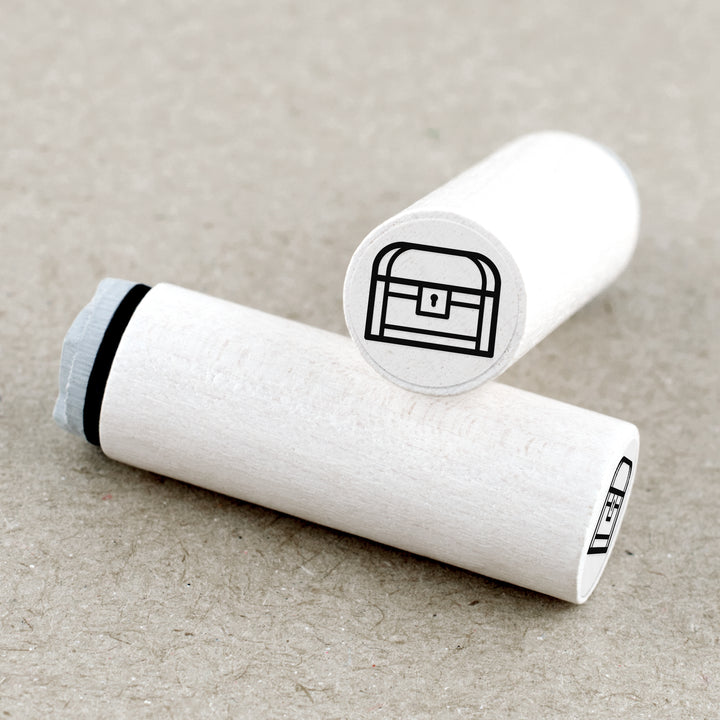 Ministempel Schatztruhe