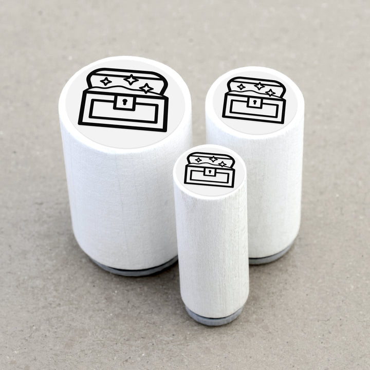 Ministempel Schatztruhe