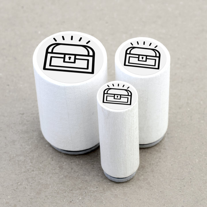 Ministempel Schatztruhe