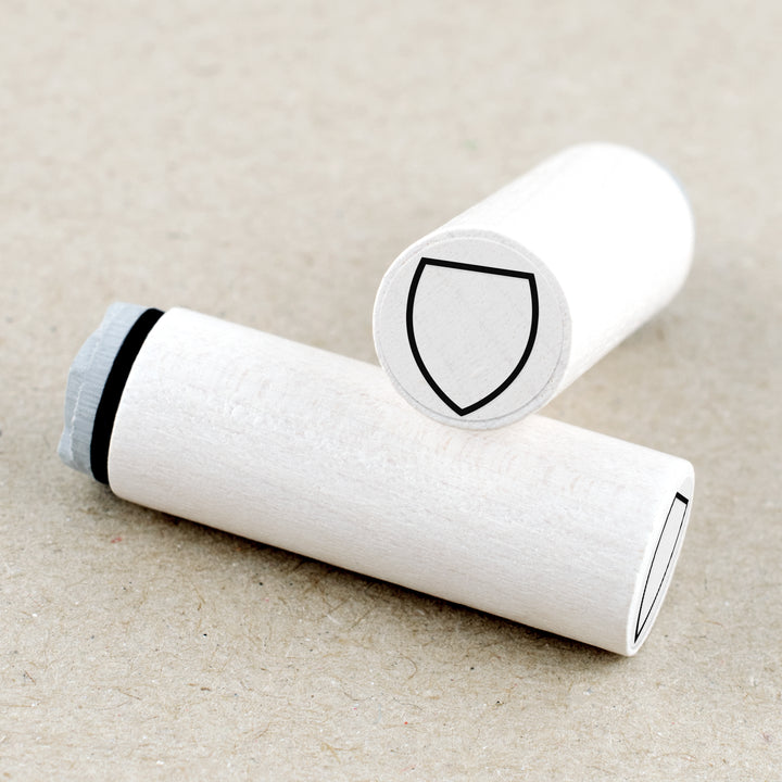 Ministempel Schildsymbol Etikett