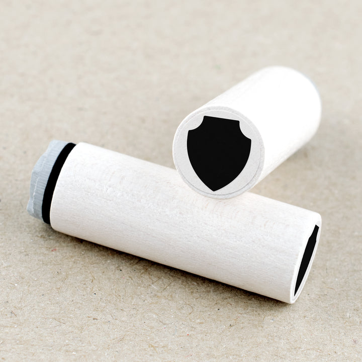 Ministempel Schildsymbol Etikett