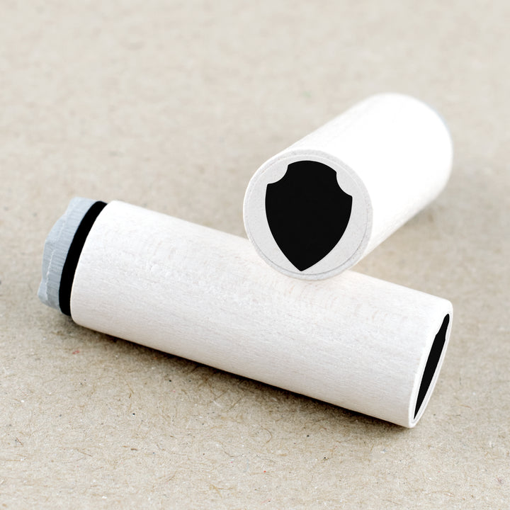 Ministempel Schildsymbol Etikett
