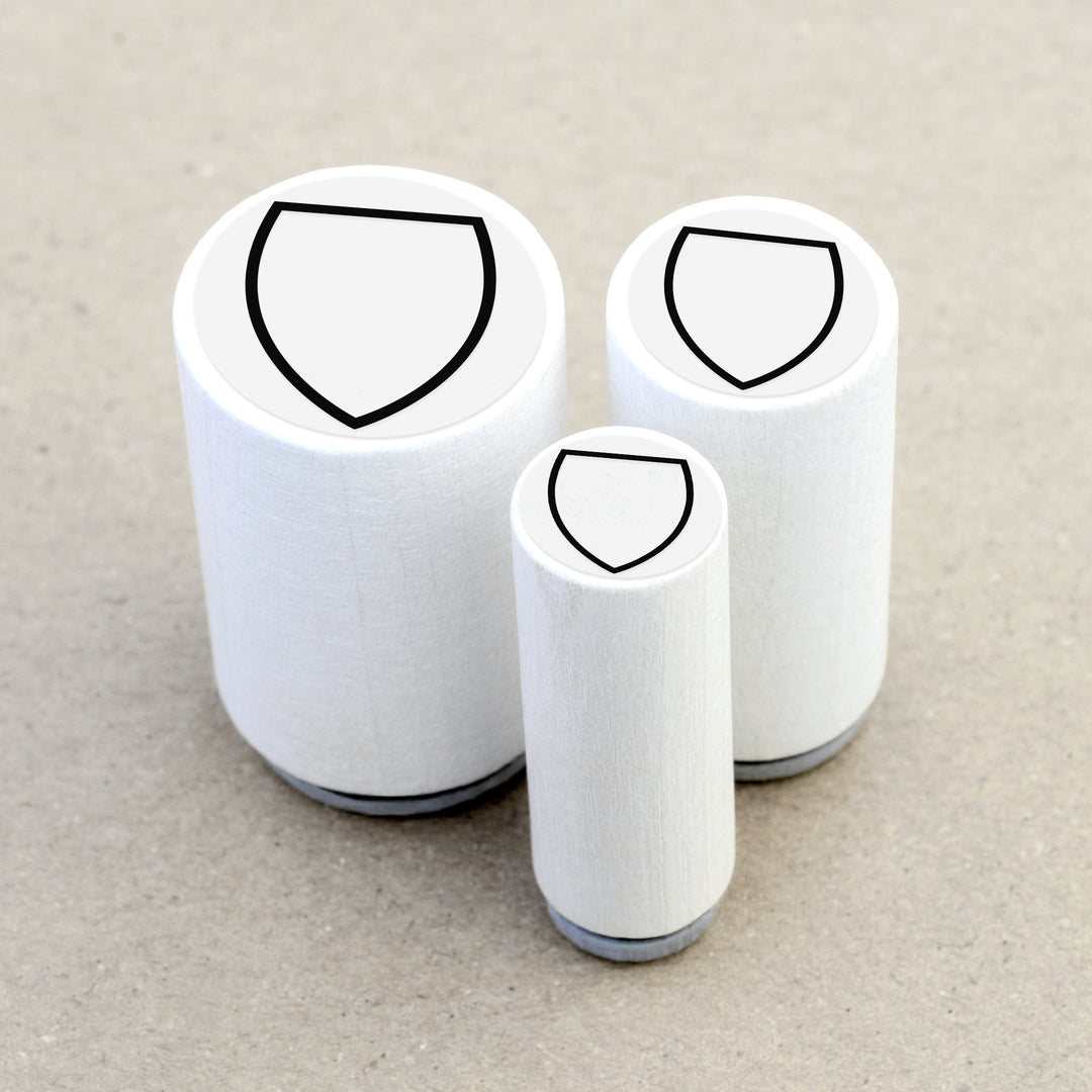 Ministempel Schildsymbol Etikett