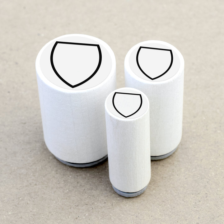 Ministempel Schildsymbol Etikett
