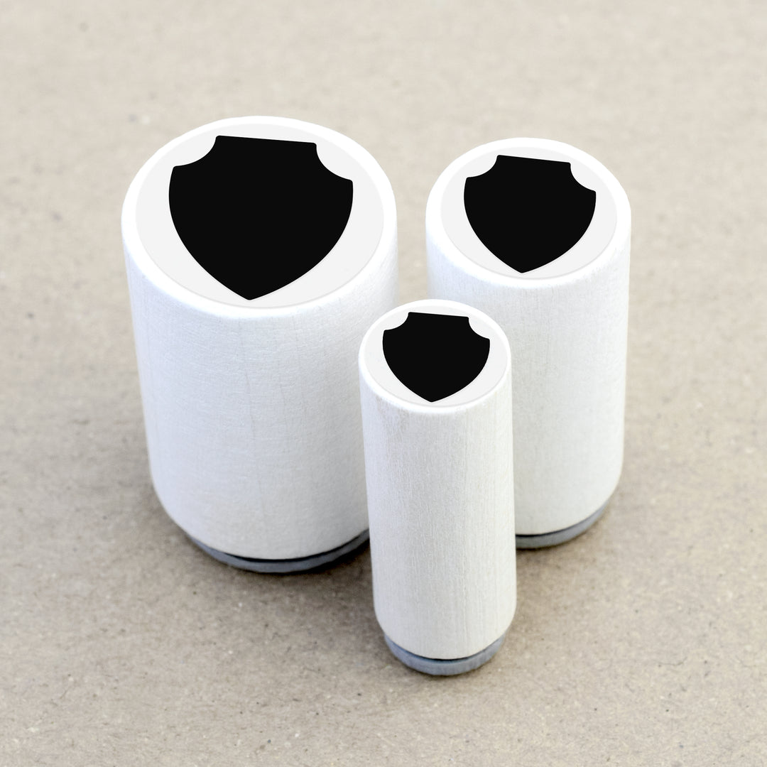 Ministempel Schildsymbol Etikett