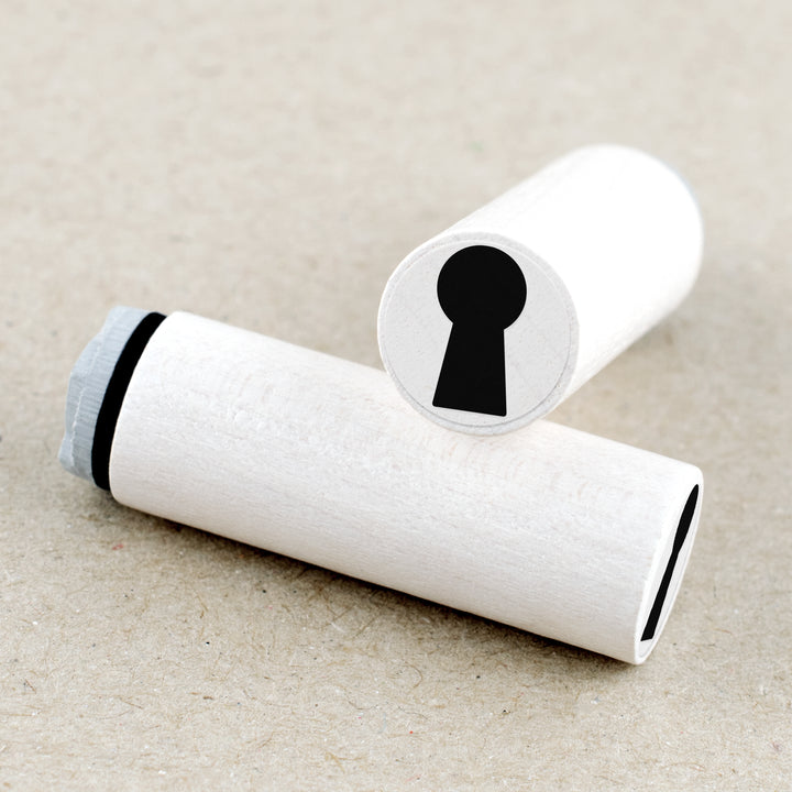 Ministempel Schlüsselloch