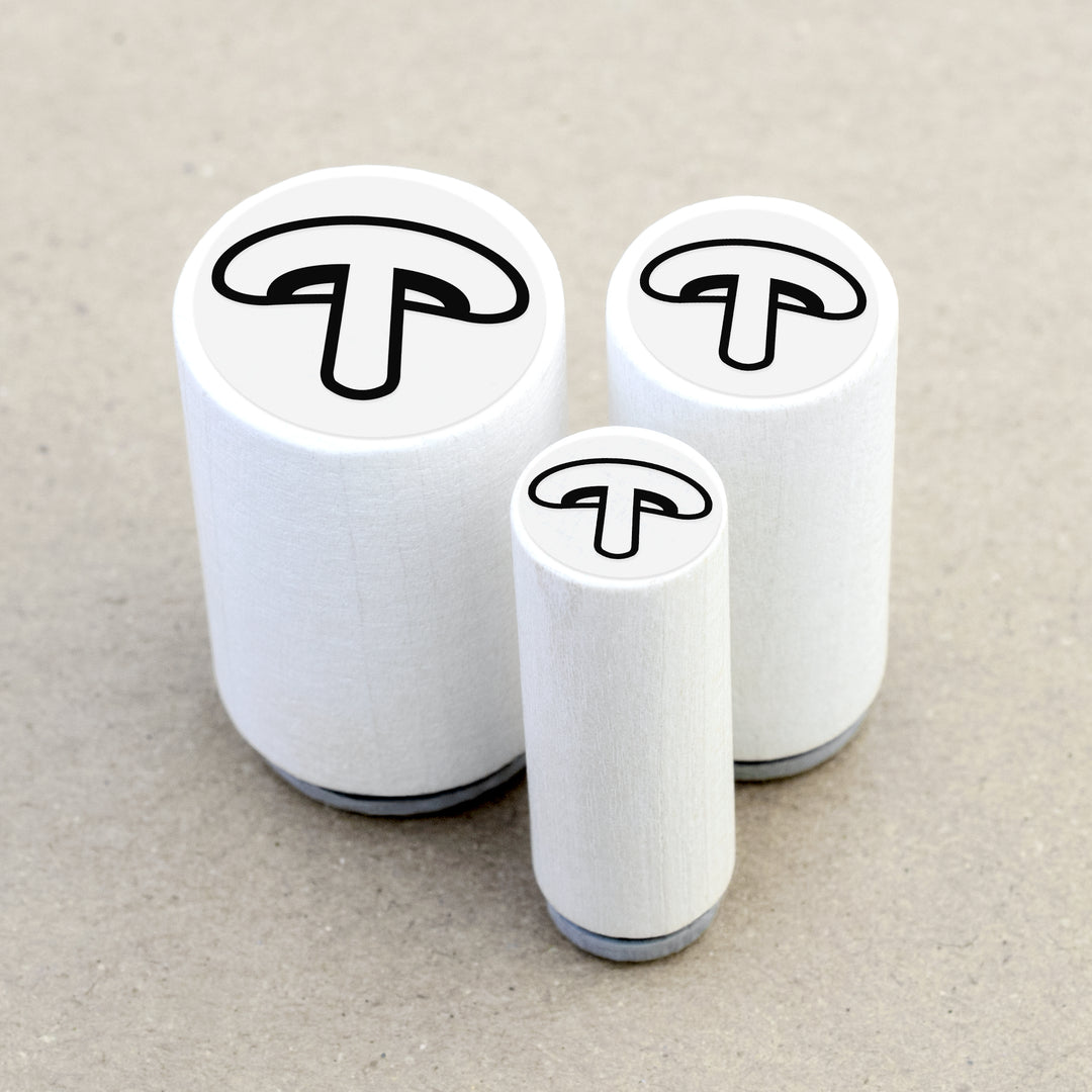 Mini Rubber Stamp Shiitake