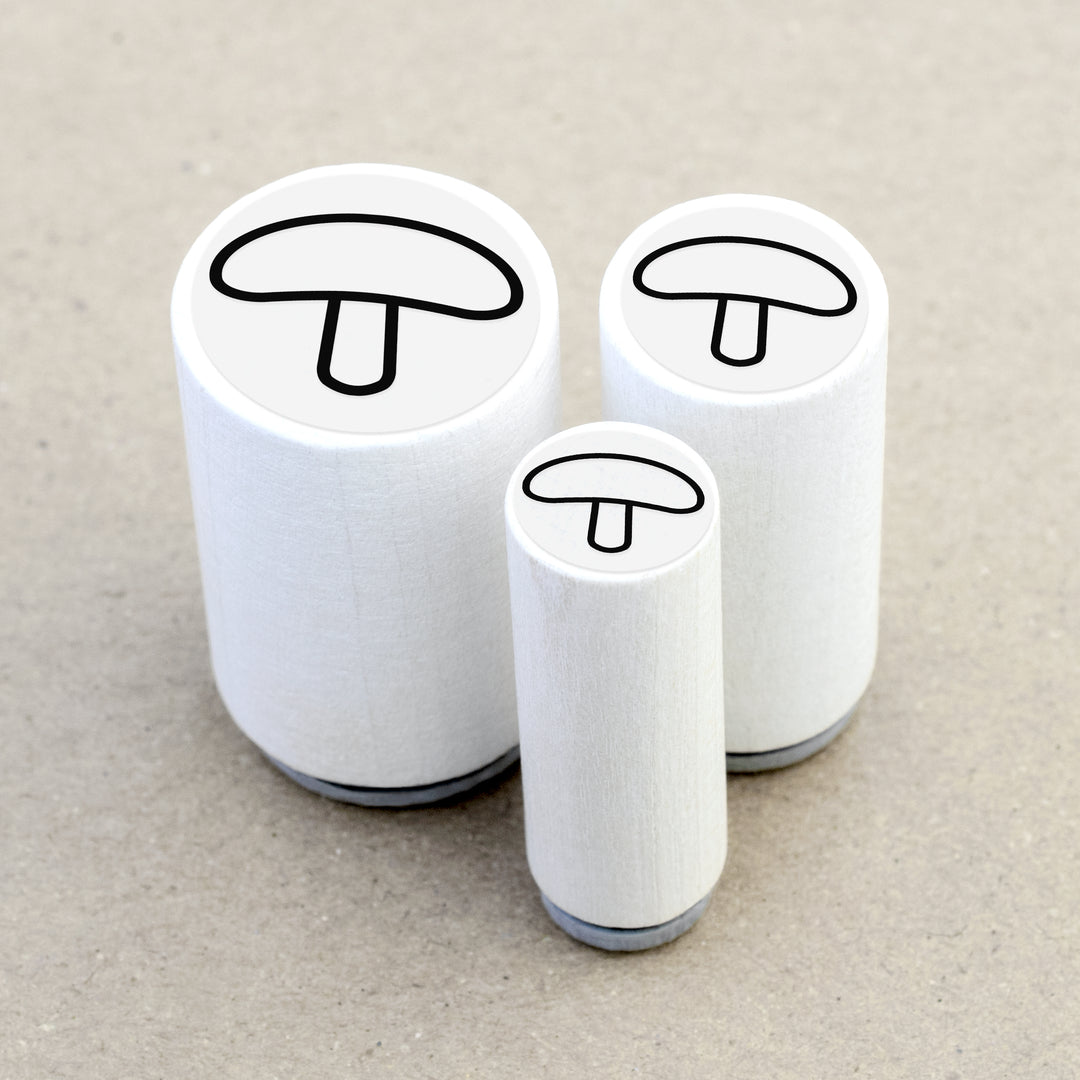 Mini Rubber Stamp Shiitake