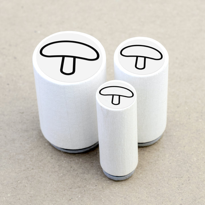 Mini Rubber Stamp Shiitake
