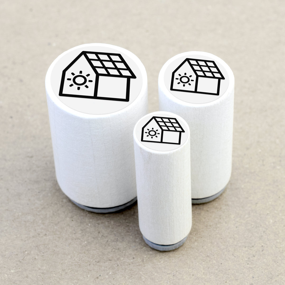Mini Rubber Stamp Solar Panel