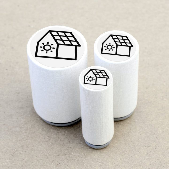 Mini Rubber Stamp Solar Panel