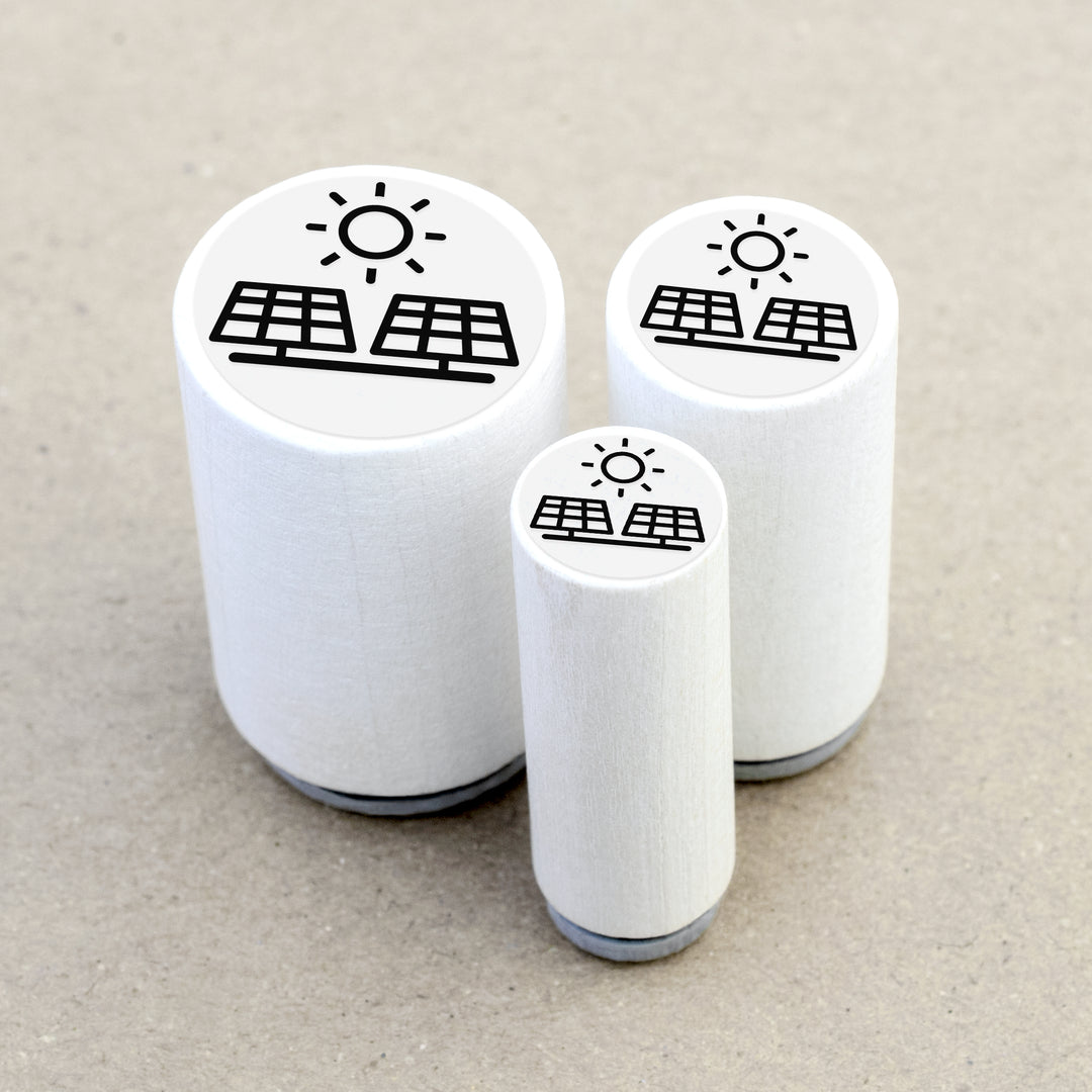 Ministempel Solaranlage