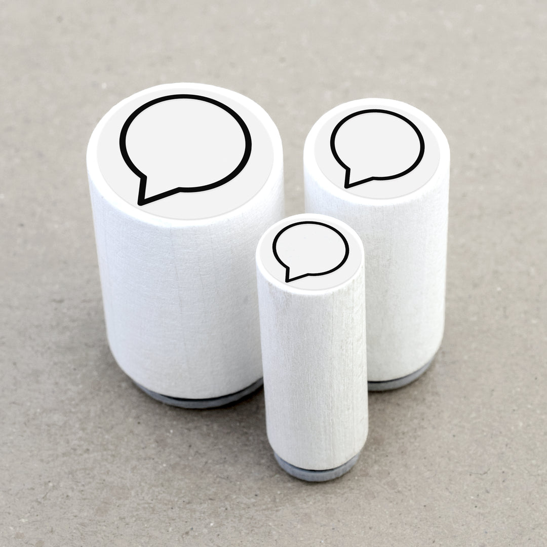 Ministempel Sprechblase