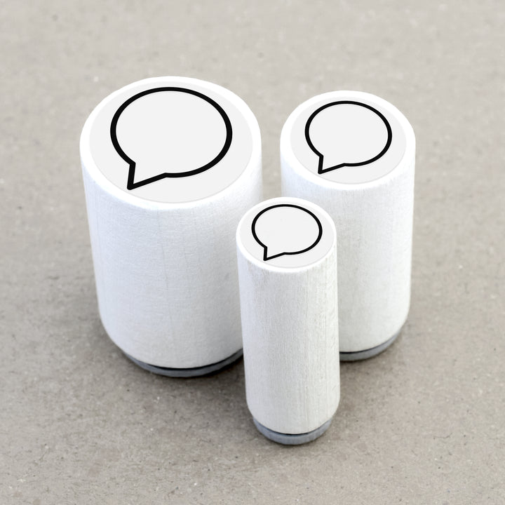 Ministempel Sprechblase
