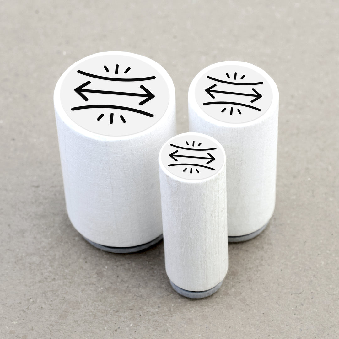 Mini Rubber Stamp Stretching