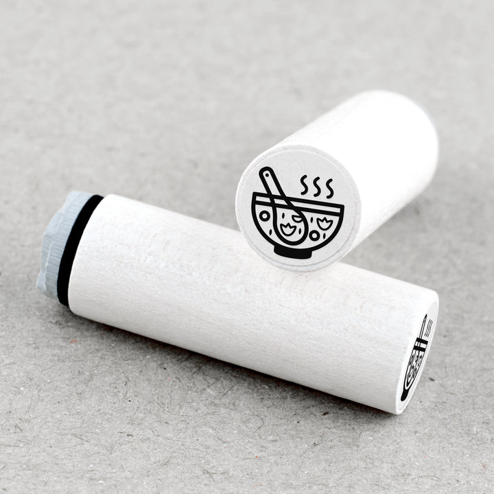 Mini Rubber Stamp Soup