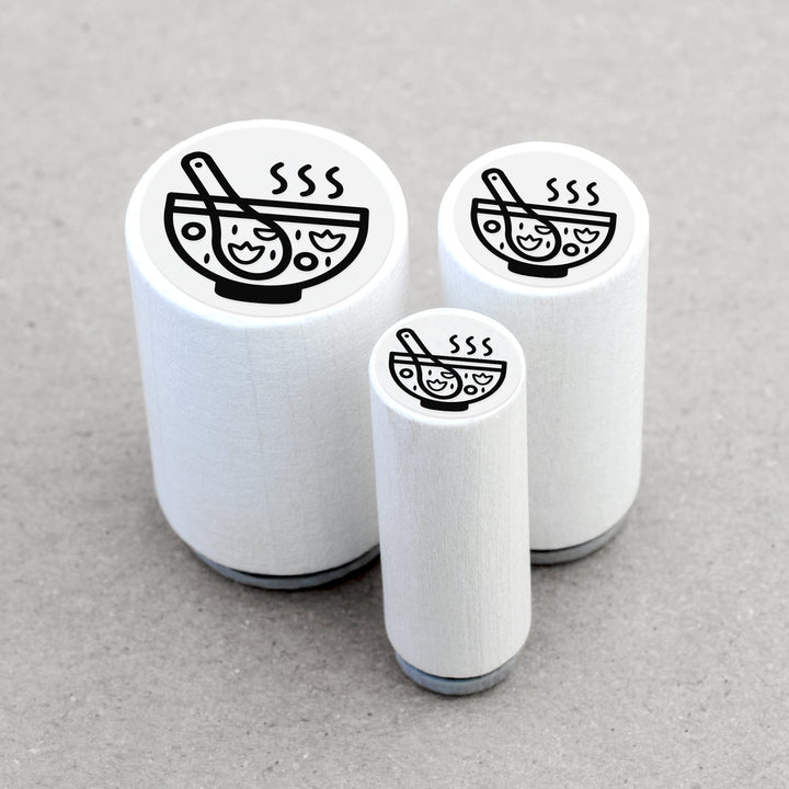Mini Rubber Stamp Soup