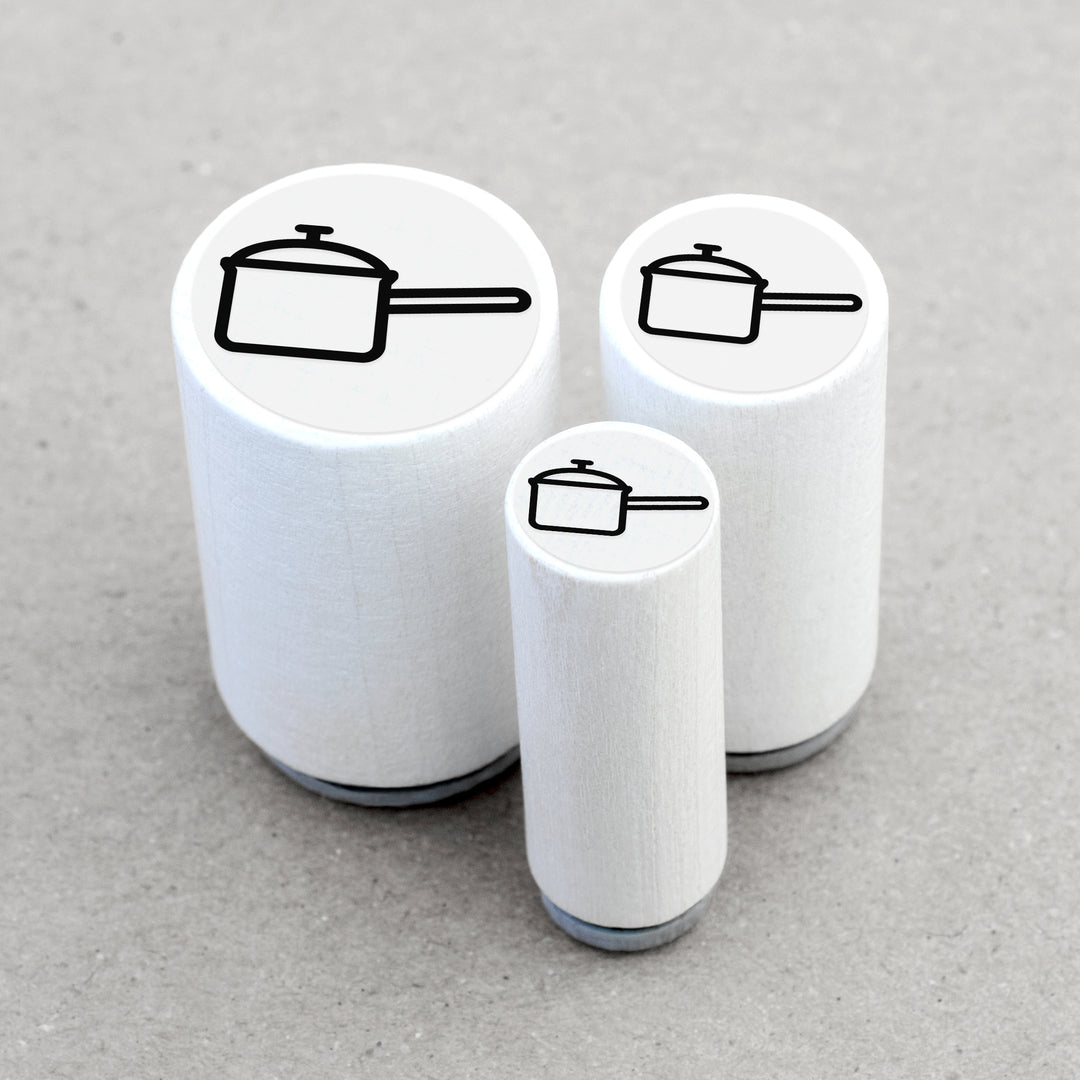 Mini Rubber Stamp Pot