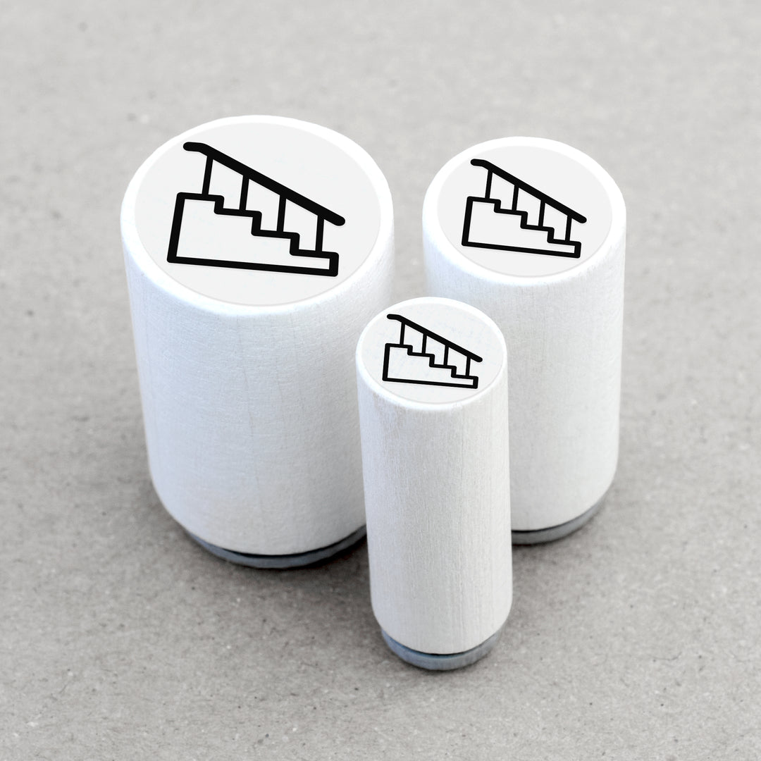 Mini Rubber Stamp Stairs