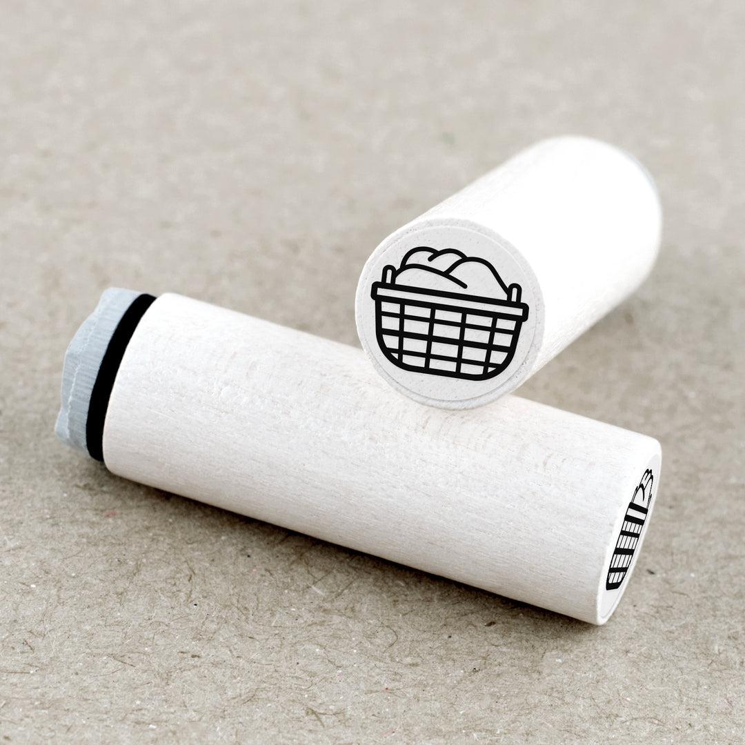 Ministempel Wäschekorb – Merry and Bright®