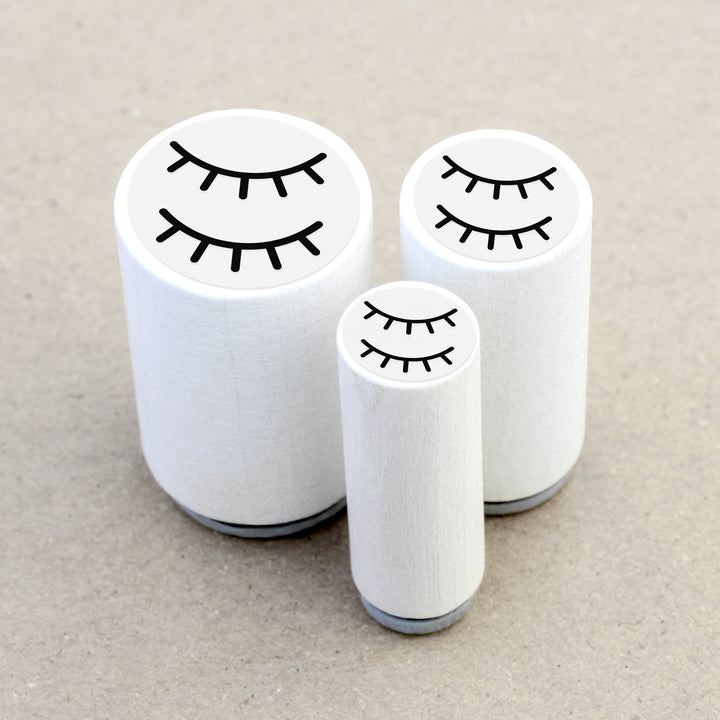 Mini Rubber Stamp Eyelashes