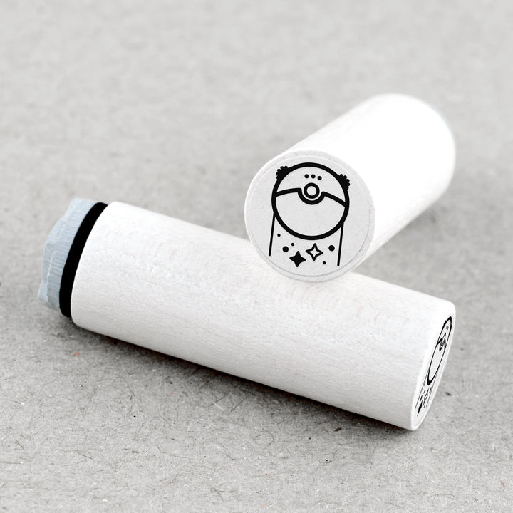 Mini Rubber Stamp Mopping Robot