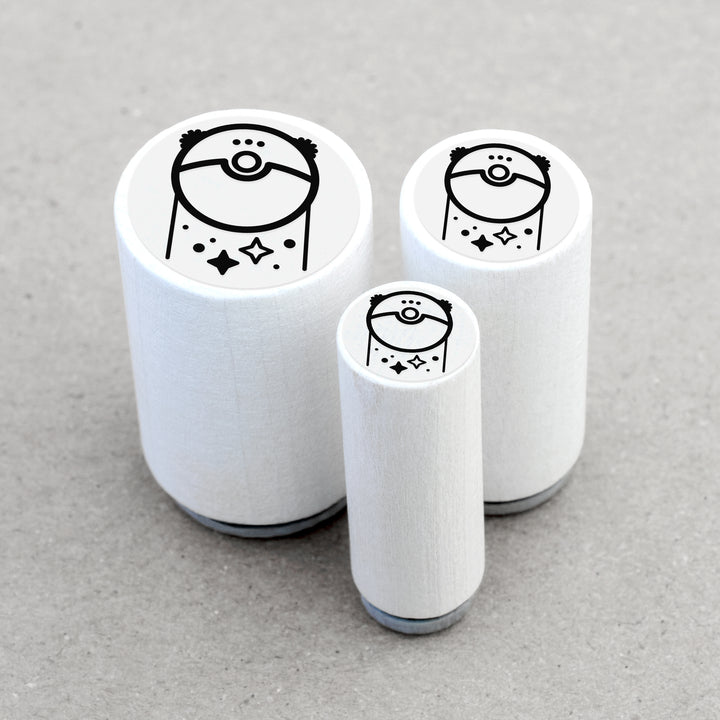 Mini Rubber Stamp Mopping Robot