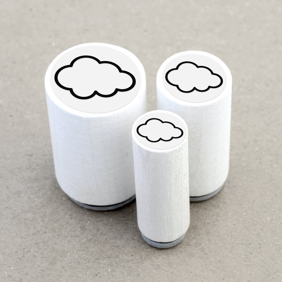 Mini Rubber Stamp Cloud