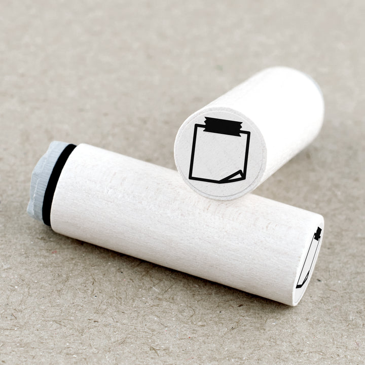 Ministempel Zettel