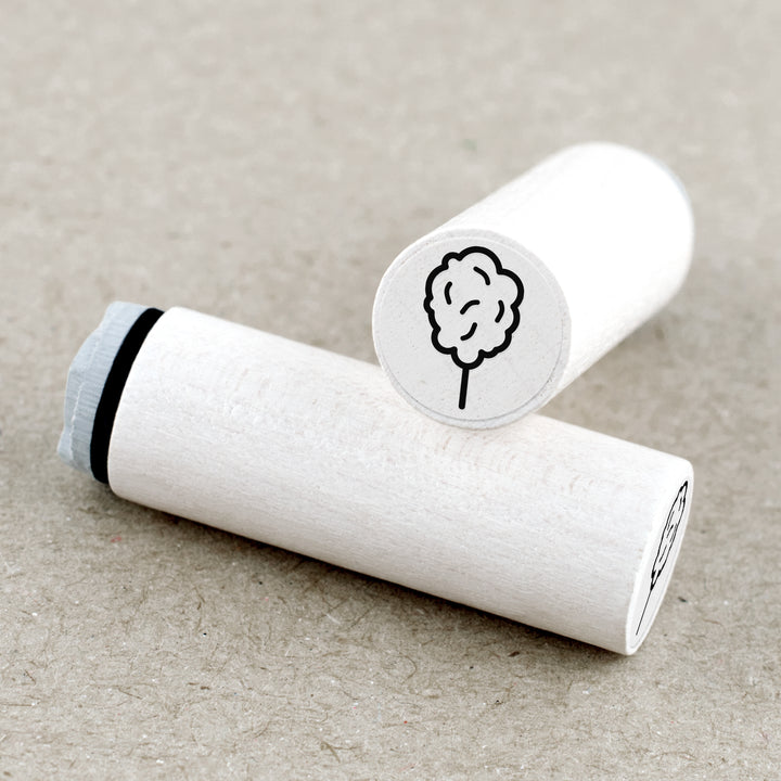 Mini Rubber Stamp Cotton Candy